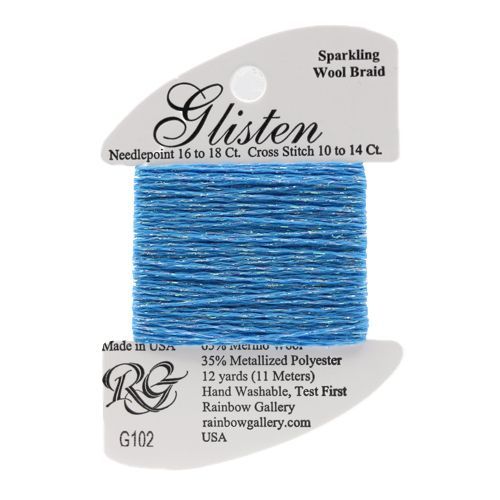 Rainbow Gallery Glisten - 102 Blue Grotto