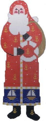 Cooper Oaks Design Sailing Santa LR 18m Needlepoint Canvas