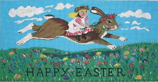 Cooper Oaks Design Happy Easter MML Needlepoint Canvas