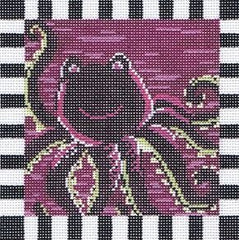 Cooper Oaks Design Oscar Octopus Needlepoint Canvas