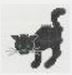 Painted Pony Designs Black Cat Needlepoint Canvas