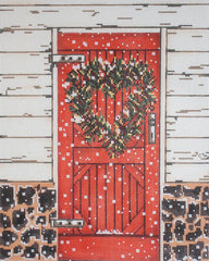 Cooper Oaks Design Red Door 1081 Needlepoint Canvas