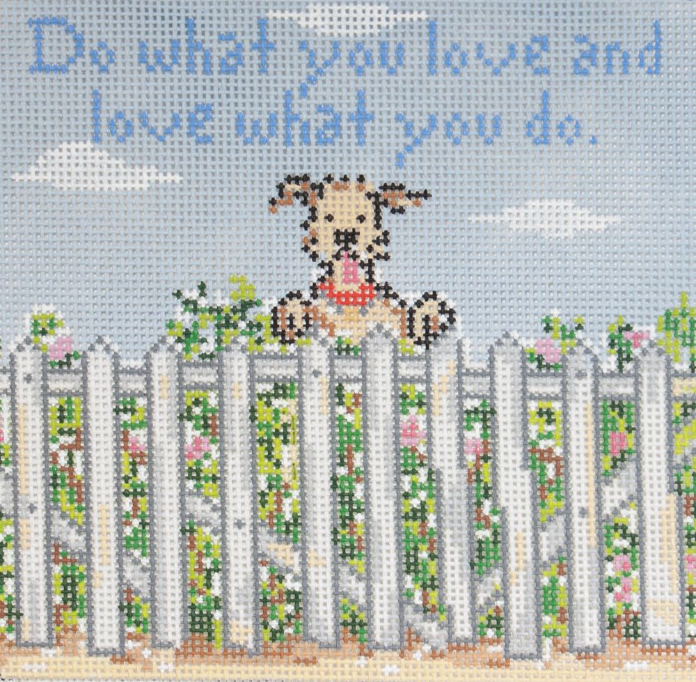 Cooper Oaks Design Do What You Love Needlepoint Canvas