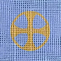 Cooper Oaks Design Celtic Cross KS 13m Needlepoint Canvas