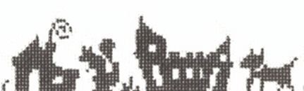 Cooper Oaks Design Silhouette 503A Needlepoint Canvas