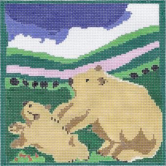 Cooper Oaks Design Spring is Here Needlepoint Canvas