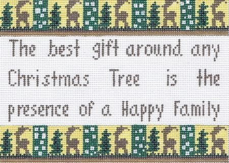 Cooper Oaks Design The Best Gift Needlepoint Canvas