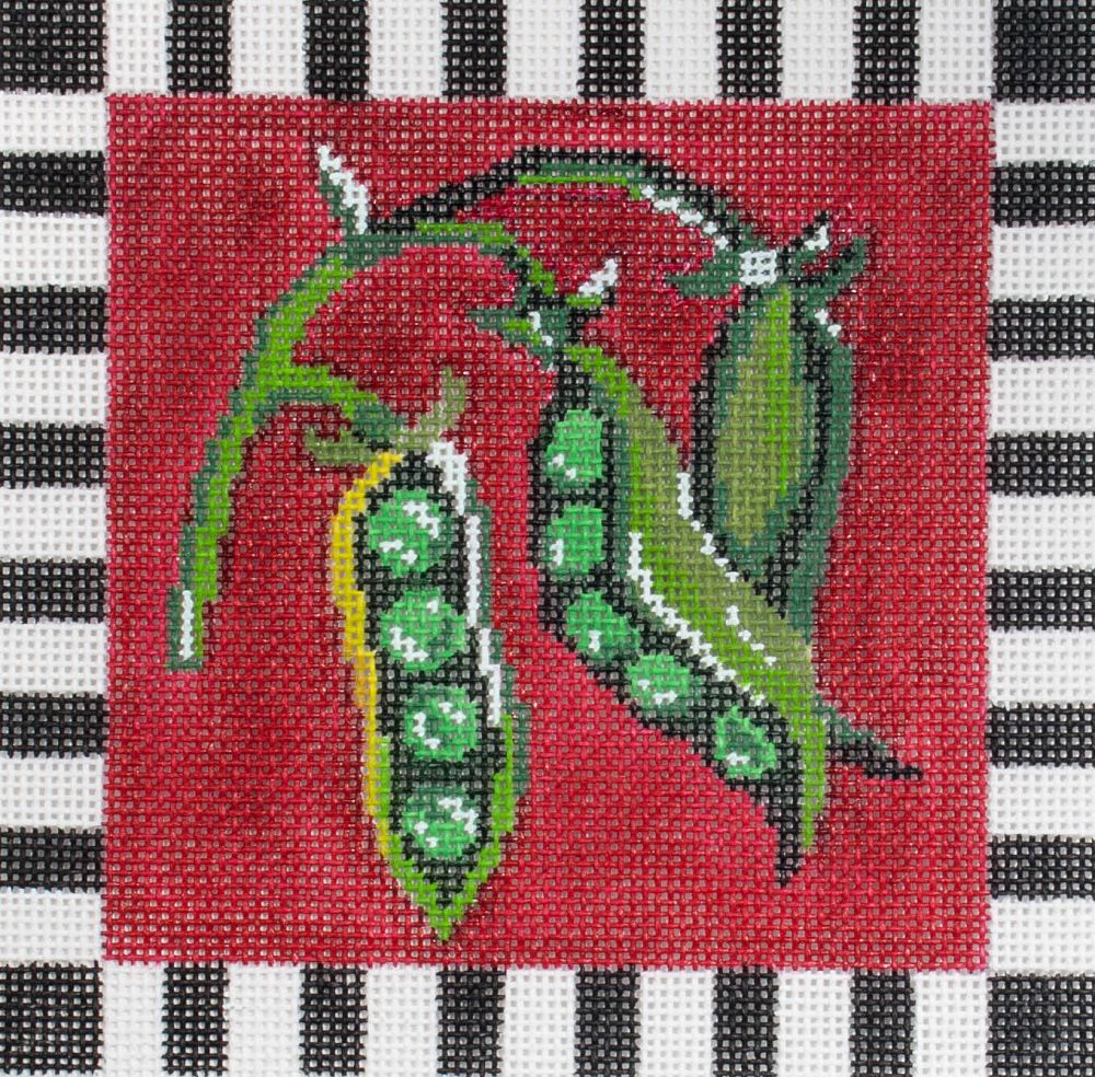 Cooper Oaks Design Peas 933 Needlepoint Canvas