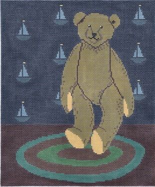 Cooper Oaks Design Sailor Bear Needlepoint Canvas