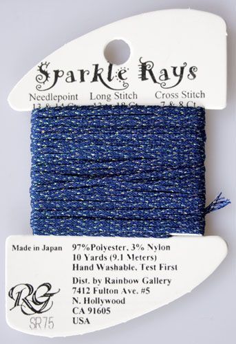 Rainbow Gallery Sparkle Rays - 75 Navy Blue