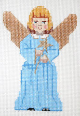 Labors of Love Angel with Star Needlepoint Canvas
