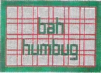 KCN Designers Bah Humbug Christmas Stocking Needlepoint Canvas