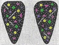 KCN Designers Confetti Scissorcase Needlepoint Canvas