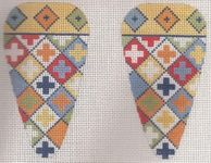KCN Designers Dhurrie Scissorcase Needlepoint Canvas