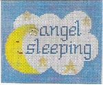 KCN Designers Blue Moon Baby Sleeping Sign Needlepoint Canvas