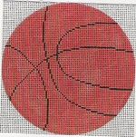 KCN Designers Basketball Starter Needlepoint Canvas