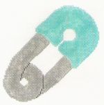 KCN Designers Diaper Pin Starter Needlepoint Canvas