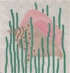 KCN Designers Conch Shell Starter Needlepoint Canvas
