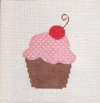 KCN Designers Cupcake Starter Needlepoint Canvas