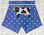 KCN Designers Cows Boxers Needlepoint Canvas