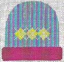 KCN Designers Argyle Stocking Hat Needlepoint Canvas