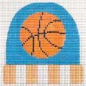 KCN Designers Basketball Stocking Hat Needlepoint Canvas