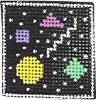 KCN Designers Confetti Scissor Fob/Magnet Needlepoint Canvas