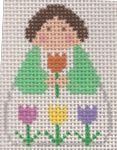 KCN Designers April Georgette's Angels Needlepoint Canvas