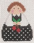 KCN Designers Cherries Georgette's Angels Needlepoint Canvas