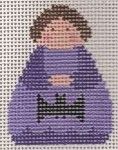 KCN Designers Bat Georgette's Angels Needlepoint Canvas