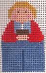 KCN Designers Bday Boy Georgette's Angels Needlepoint Canvas
