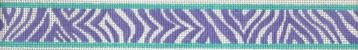 KCN Designers Blue&Aqua Zebra Belt Needlepoint Canvas