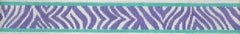 KCN Designers Blue&Aqua Zebra Belt Needlepoint Canvas