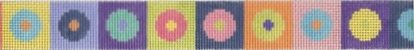 KCN Designers Circles & Squares Belt Needlepoint Canvas