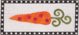 KCN Designers Carrot w/ Border Needlepoint Canvas