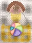 KCN Designers Beach Angel Georgette's Angels Needlepoint Canvas