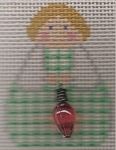 KCN Designers Christmas Angel Georgette's Angels Needlepoint Canvas