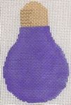 KCN Designers Blue Bulb Ornament Needlepoint Canvas