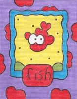 KCN Designers Red Fish Misc Needlepoint Canvas
