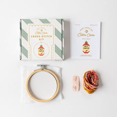 Cotton Clara Hot Sauce Mini Cross Stitch Kit