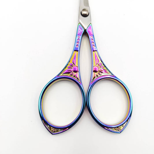 SChandworks Daisy Embroidery Scissors - Rainbow