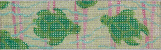 Kate Dickerson Needlepoint Collections Lilly Seaturtles Belt Needlepoint Canvas