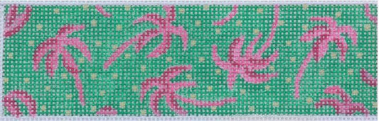 Kate Dickerson Needlepoint Collections Lilly Small Palm Tree Cuff Needlepoint Canvas