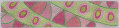 Kate Dickerson Needlepoint Collections Pucci Waves & Dots Cuff Needlepoint Canvas