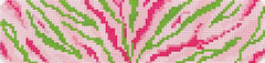 Kate Dickerson Needlepoint Collections Zebra Stripes Cuff Needlepoint Canvas