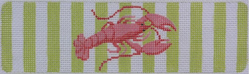 Kate Dickerson Needlepoint Collections Lobster On Lime Cuff Needlepoint Canvas