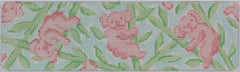 Kate Dickerson Needlepoint Collections Lilly Koala Bears Wide Belt Needlepoint Canvas