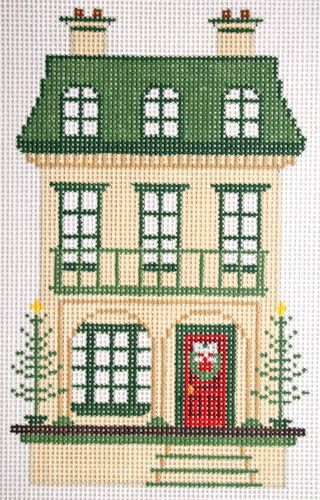 Kate Dickerson Needlepoint Collections Victorian Dollhouse Ornament Needlepoint Canvas