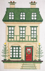 Kate Dickerson Needlepoint Collections Victorian Dollhouse Ornament Needlepoint Canvas