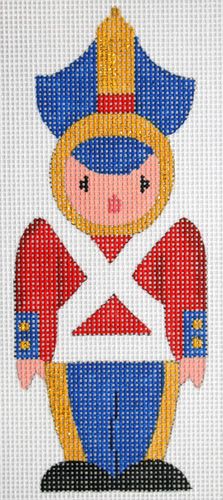 Kate Dickerson Needlepoint Collections Tin Soldier Ornament Needlepoint Canvas